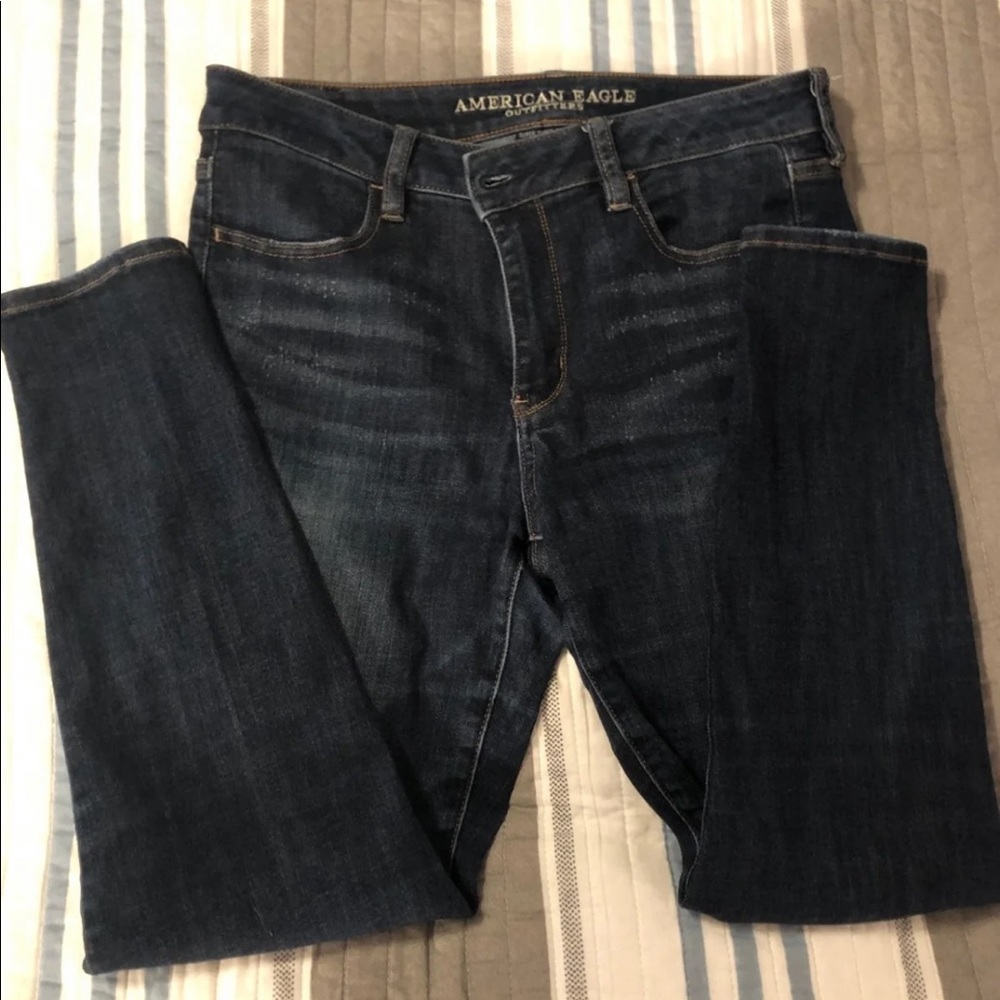 American Eagle super super str high rise jegging